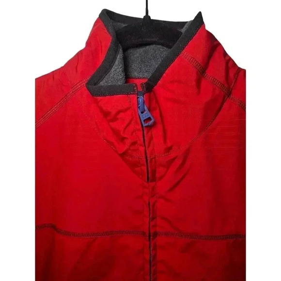 Vintage Tommy Hilfiger Jacket Zip Up Men’s Size Large Red - Picture 3 of 12